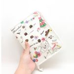 B6サイズの手帳・ブックカバー（ワイド）「マカロン」