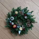 北欧風クリスマスリース（ミニ）2