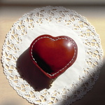 heart purse [red×white]