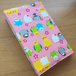 再販 ブックカバー インコ 文庫本サイズ