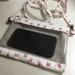 2way 花柄 スマホポシェット