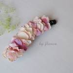  [ロングタイプ]ふわふわflowerバナナクリップ