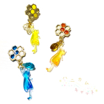 ハニカムキャット【ピアス・イヤリング】