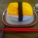 お寿司🍣ポーチ（たまご寿司）