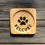 woodコースター 〜Welcome🐾〜
