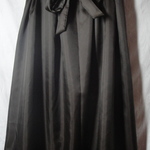 リバーシブルタフタのスカート