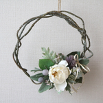 インテリアも冬支度♪ナチュラルリース