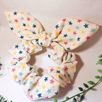 (送料込)うさみみシュシュ<スター☆>