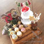 yuki-tuki様 専用❤️ ミニチュア Xmas party set