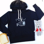 OUTLET“私はパンを持っています”パーカー（Ｍ）