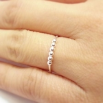 【送料無料！】 SBR (Silver Beads Rings)