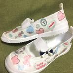 デコパージュ  上靴    上履き