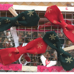 クリスマスカラーの蝶ネクタイ！
