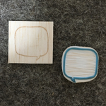 四角い吹き出し