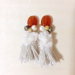 べっ甲タッセルイヤリングorピアス