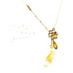 ハニカムキャットネックレス＊3way