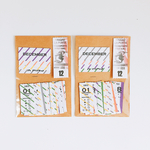 ++A/Wver.COLORFUL!TICKET!　日付シール*12月++