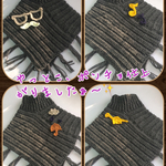 スポッと被るだけ！楽ちん。あったかいポンチョ✨