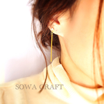 再…✨シンプルスティックピアス✨