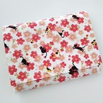 【再販】ねこと桜の御朱印帳ケース