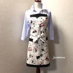🐾フレブル柄カフェエプロン