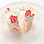フラワーショートケーキチャーム