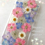押し花スマホケース