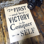 A4『VICTORY』ステンシルシート【送料込】