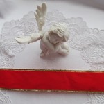 X'mas　レッドベルベットリボン