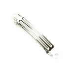 10個セットバレッタ 金具 80mm x 10mm