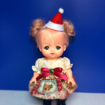 メルちゃん クリスマスワンピース