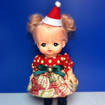 メルちゃん クリスマスワンピース