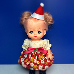 メルちゃん クリスマスワンピース