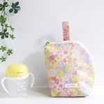【A様専用ページ】保温保冷マグポーチ*リバティMargaretAnnieイエロー×ピンク