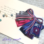 コンチェルト♪リボンバレッタ  **Blue＆Pink**