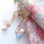 ★★LIBERTY　Felicite　&　Tatum　マチ付クリアポケットポーチ　29×21×4cm　２点セット