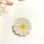 お花のブローチ＊（ホワイト）