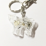 【初売りSALE】機械仕掛けのネコのキーホルダー