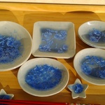 紫陽花結晶釉７点セット