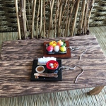 新作　手毬寿司ランチ　ピアス