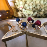 classic✳︎ミニ ビジュー ピアス