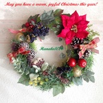 クリスマスリース＊クリスマスガーデン