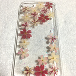 押し花☆iPhoneケース