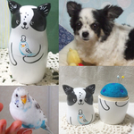 Ｂ様ペットオーダー品＊チワワマトリョーシカ＊羊毛針山
