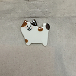 三毛猫のブローチ5