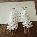 ＊flower レースピアス＊