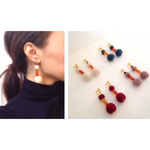 retro×ponpon イヤリングorピアス