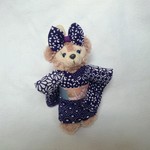 シェリーメイ ぬいば(15cm) コスチューム 着物 紺色