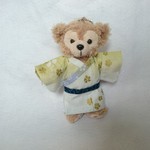 ダッフィー(15㎝) 洋服 着物 浴衣 和風　桜柄