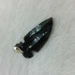 オブシディアンのペンダントトップ